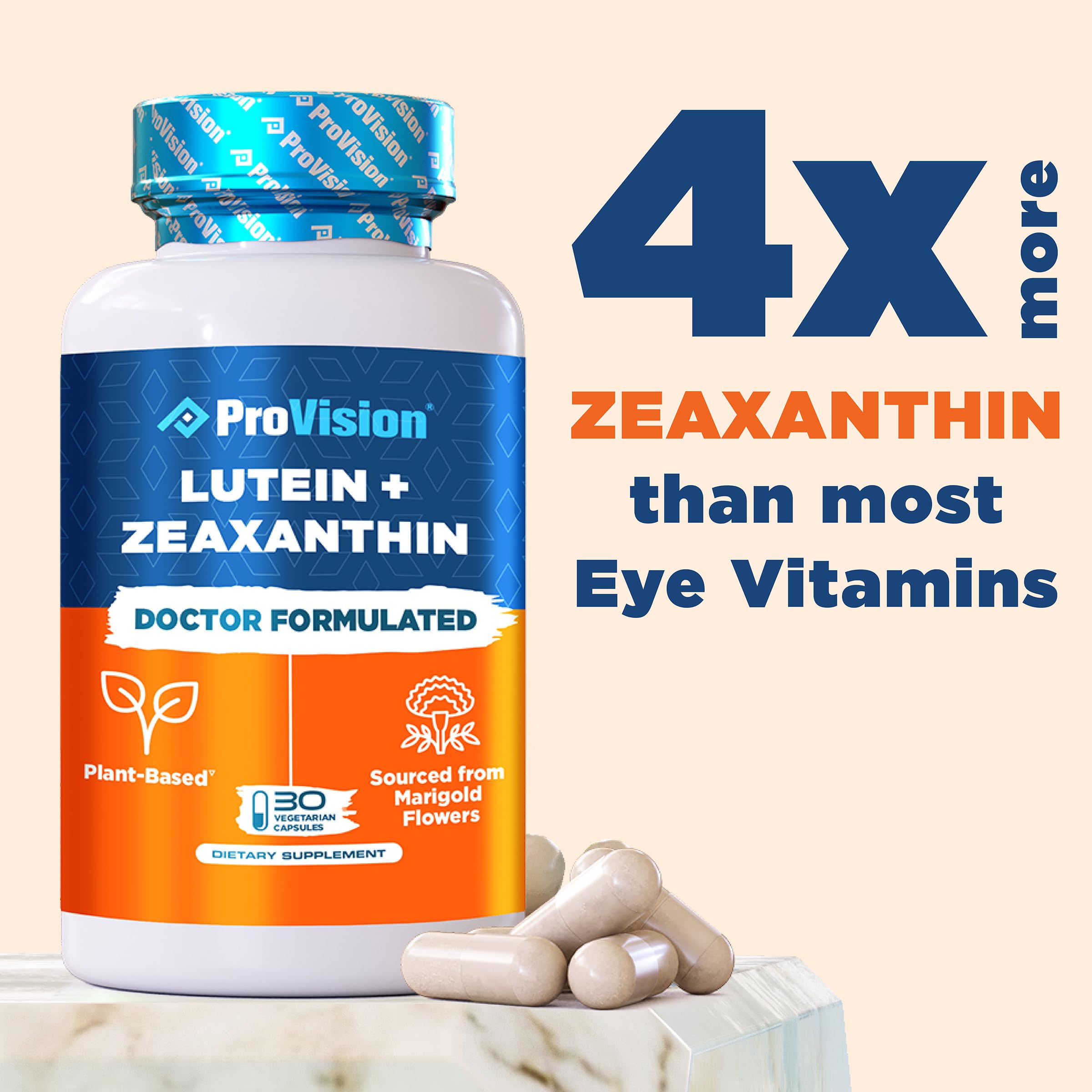 Lutein and zeaxanthin antioxidant graphic