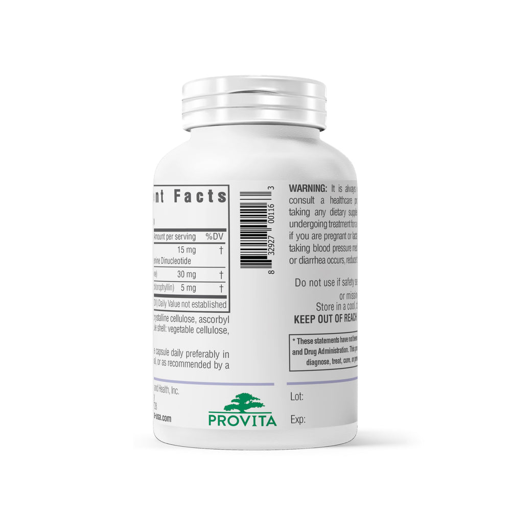 Label indicating gluten-free, non-GMO vegan formula