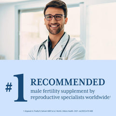 Male fertility benefits and improved sperm health with Proxeed Plus
