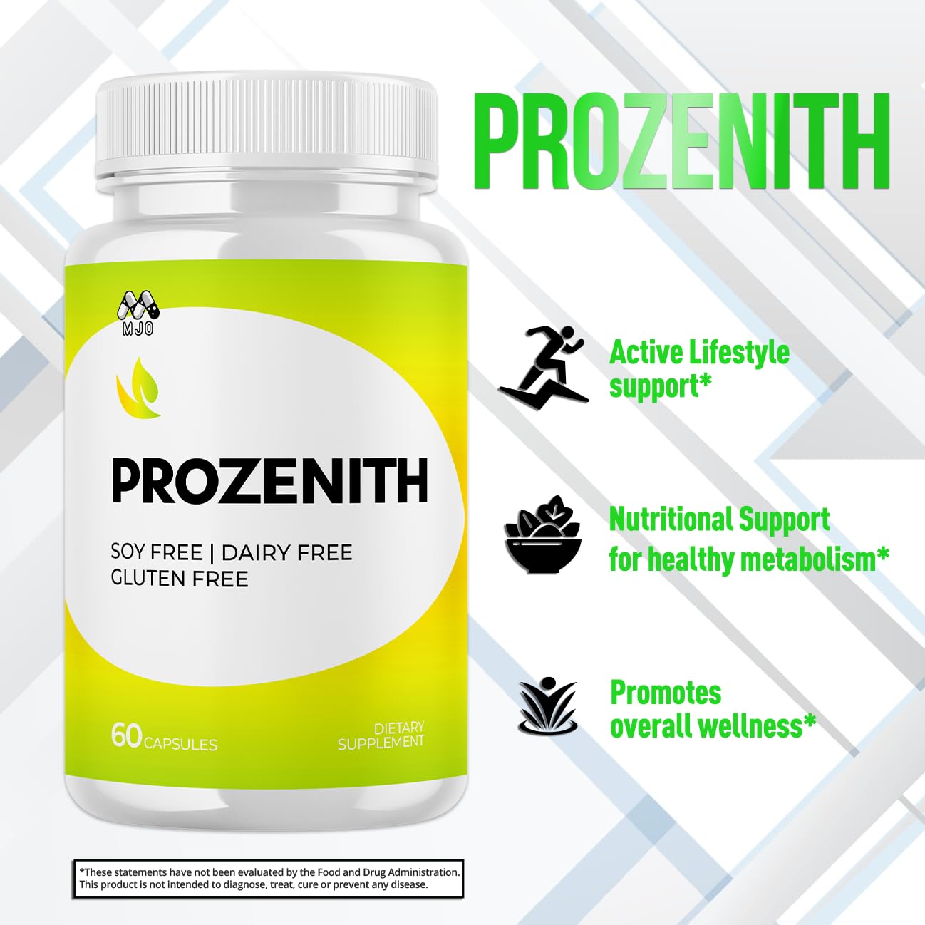 Prozenith Capsules bottle in lifestyle setting