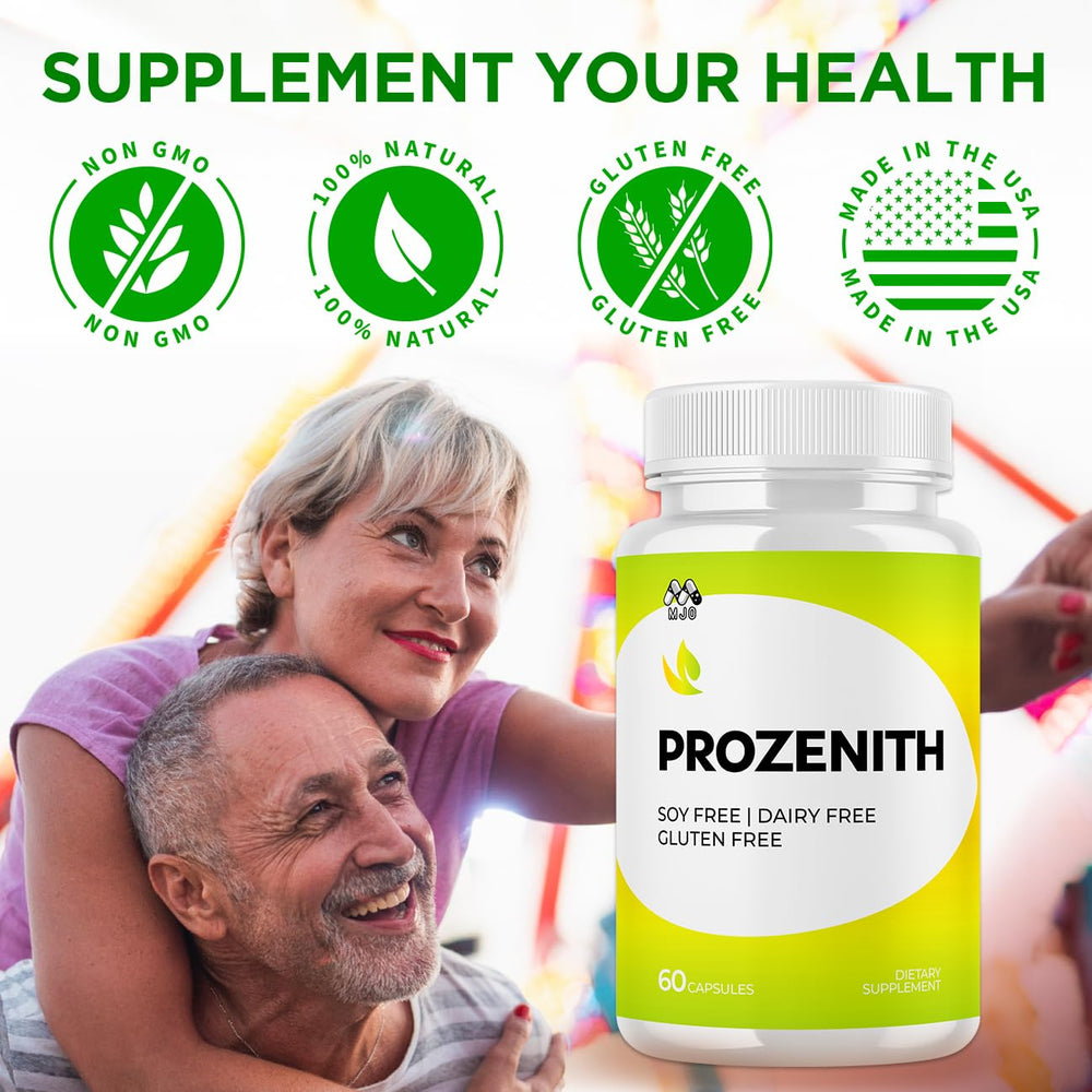 Natural ingredients used in Prozenith capsules
