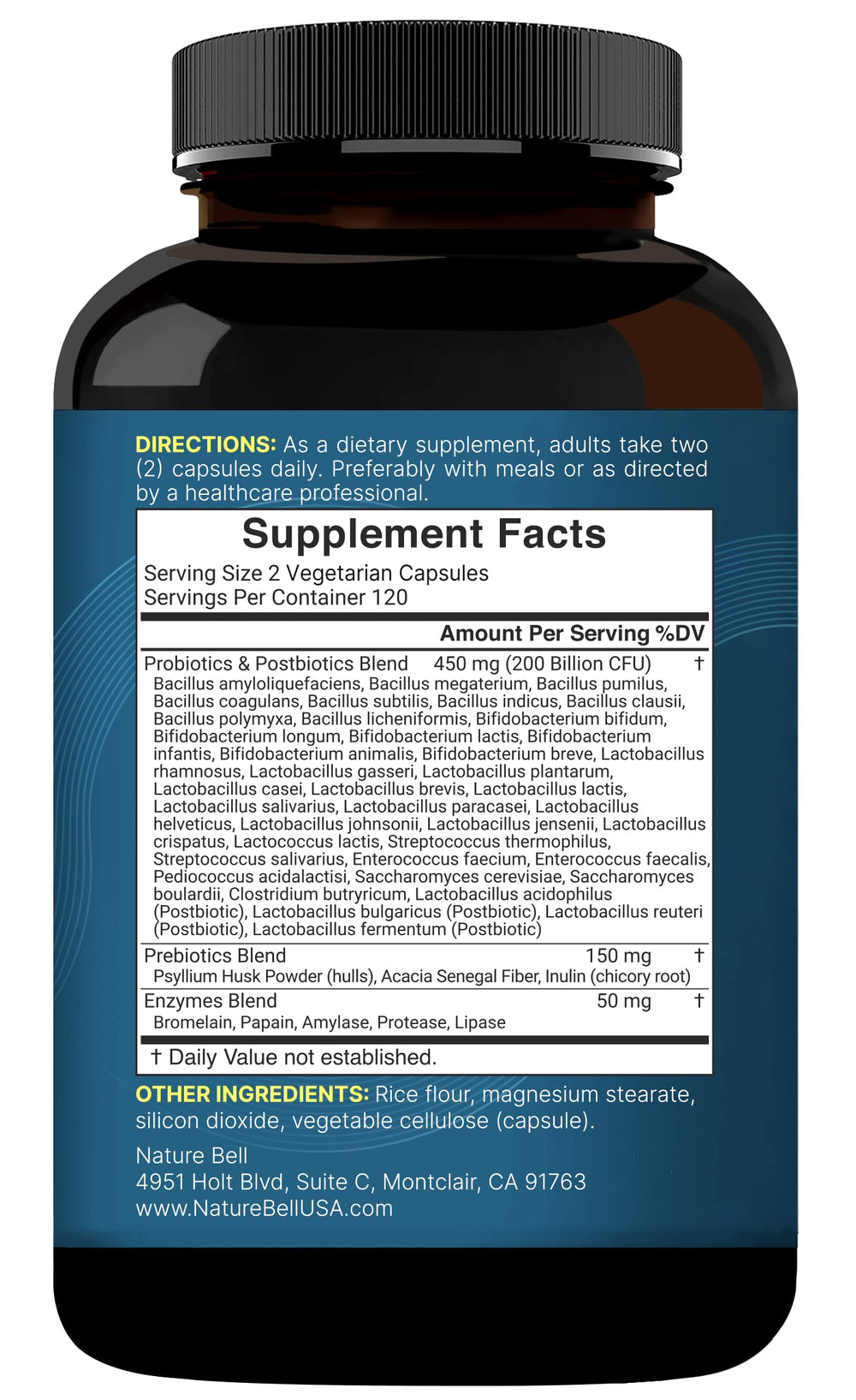 Psyllium husk and acacia senegal fiber in formula