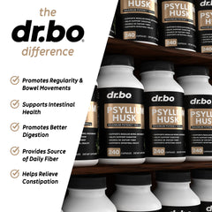 Close-up of natural psyllium husk capsule