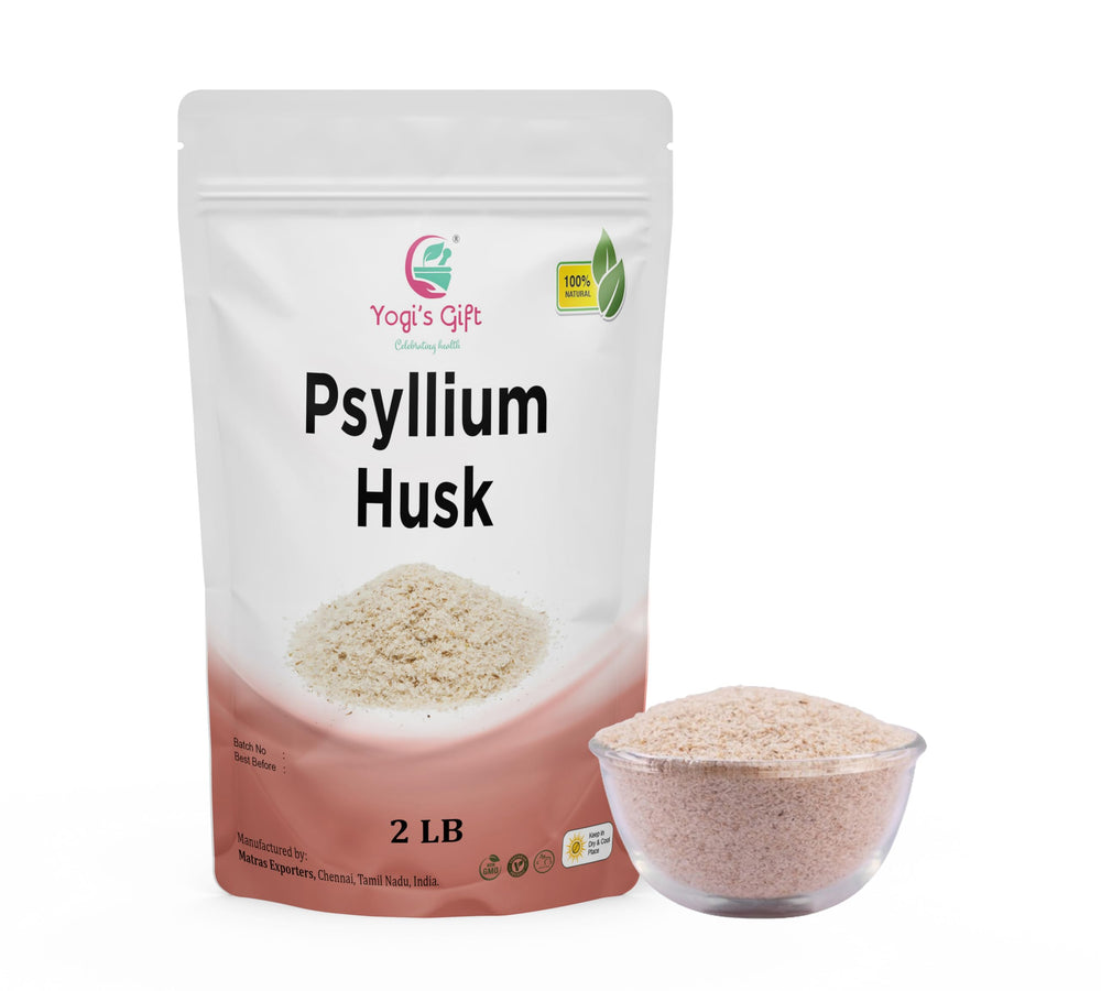 Psyllium husk whole 2 lb packaging