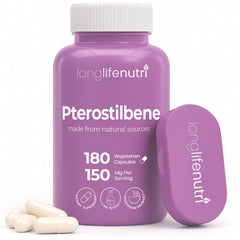 Pterostilbene 150mg bottle front view