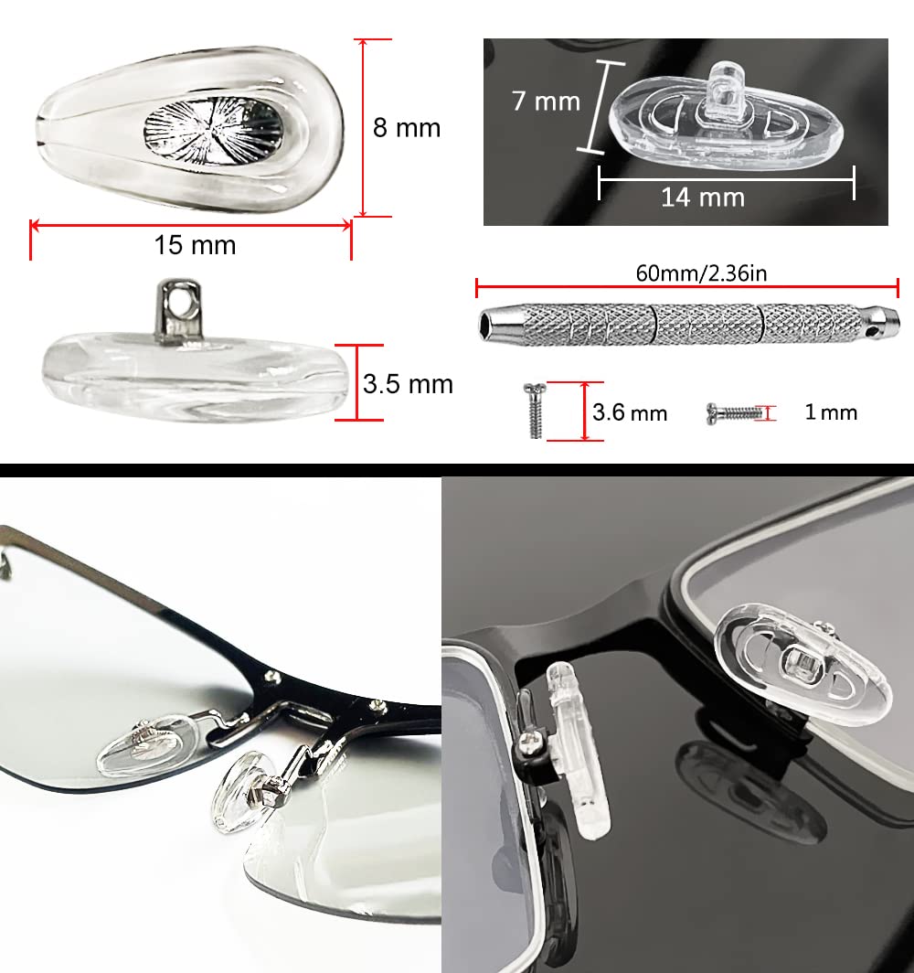4-in-1 screwdriver with heads for eyeglass repair