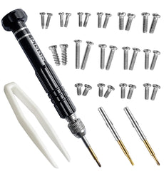 PTSLKHN eyeglass repair kit with S2 screwdriver front view