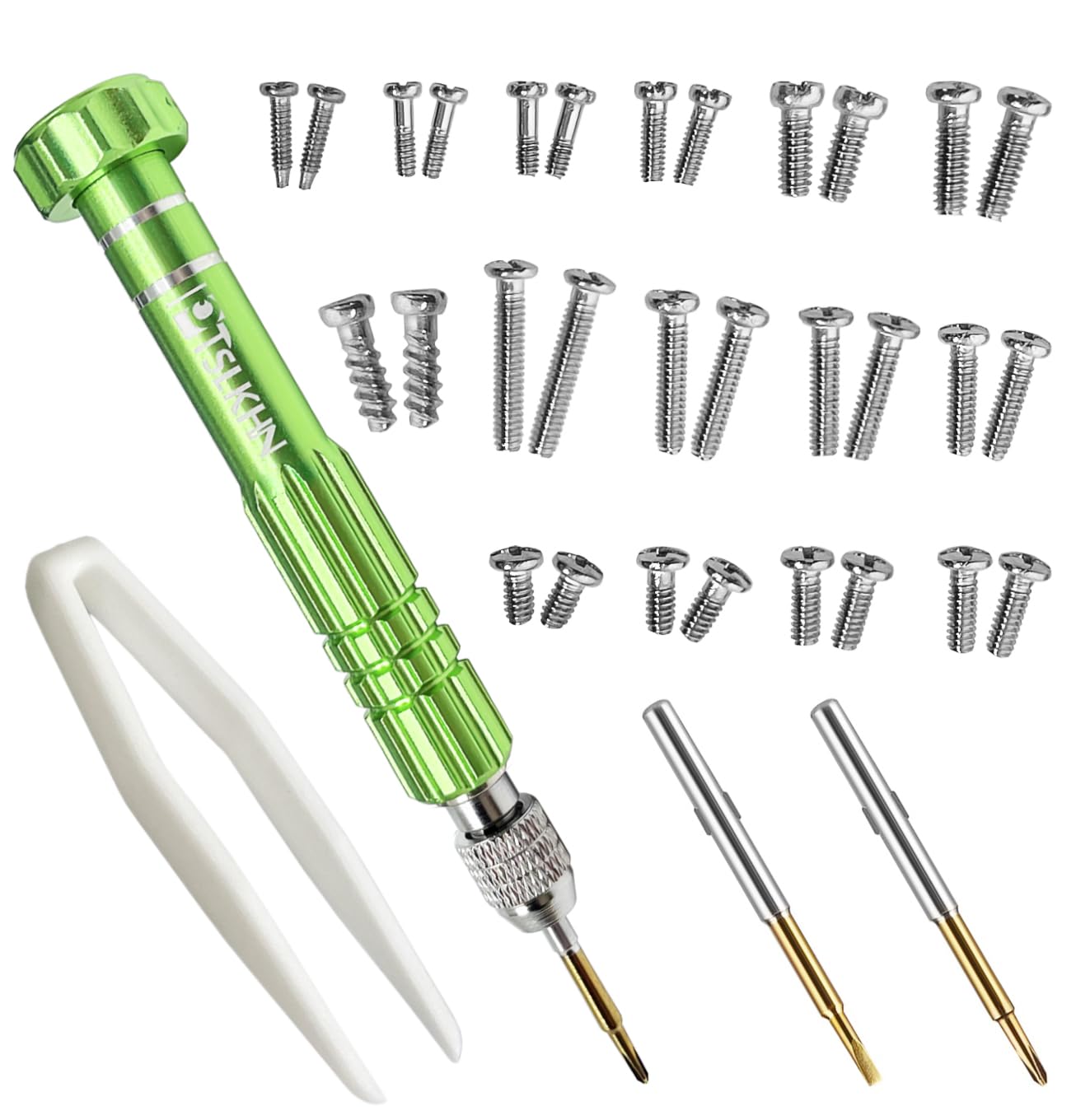 PTSLKHN eye glass repair kit with S2 steel precision screwdriver