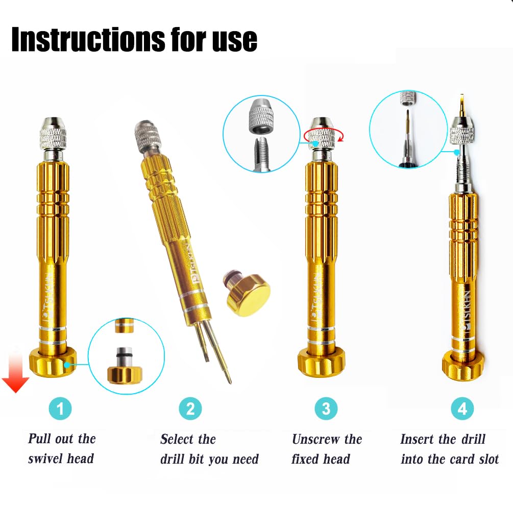Ergonomic aluminum alloy handle screwdriver with rotating cap
