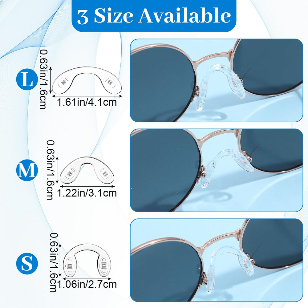 Nose pads kit with screwdriver for glasses
