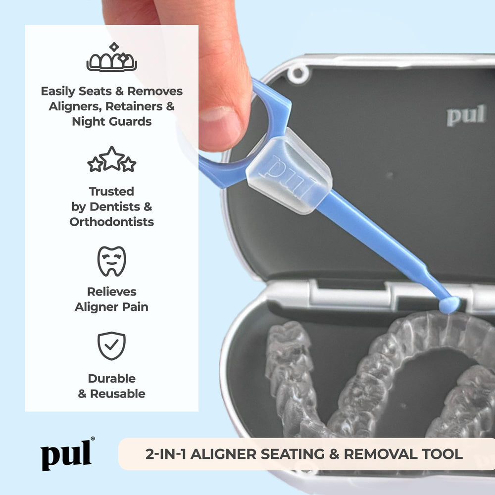 Cleaning Invisalign and clear retainers with tablets