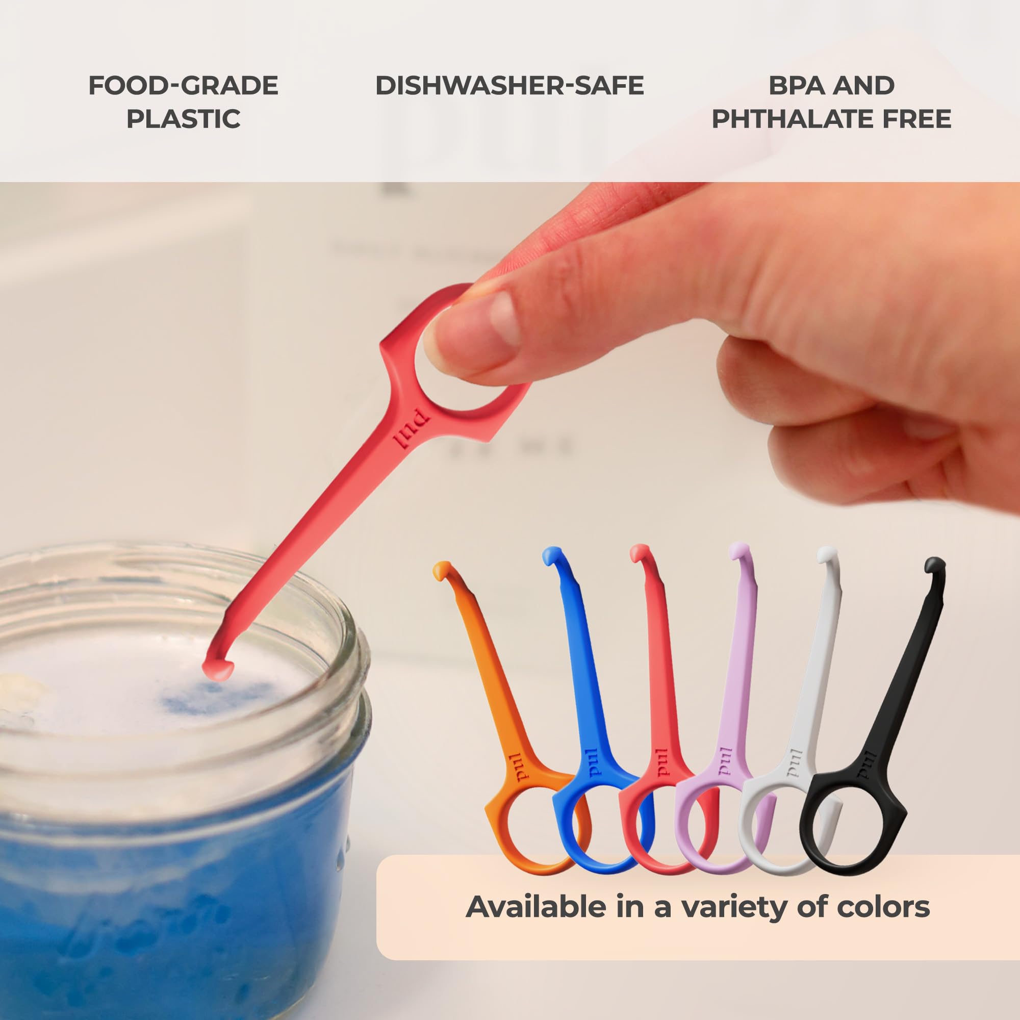 BPA-free, food-grade material of Purple PUL tool