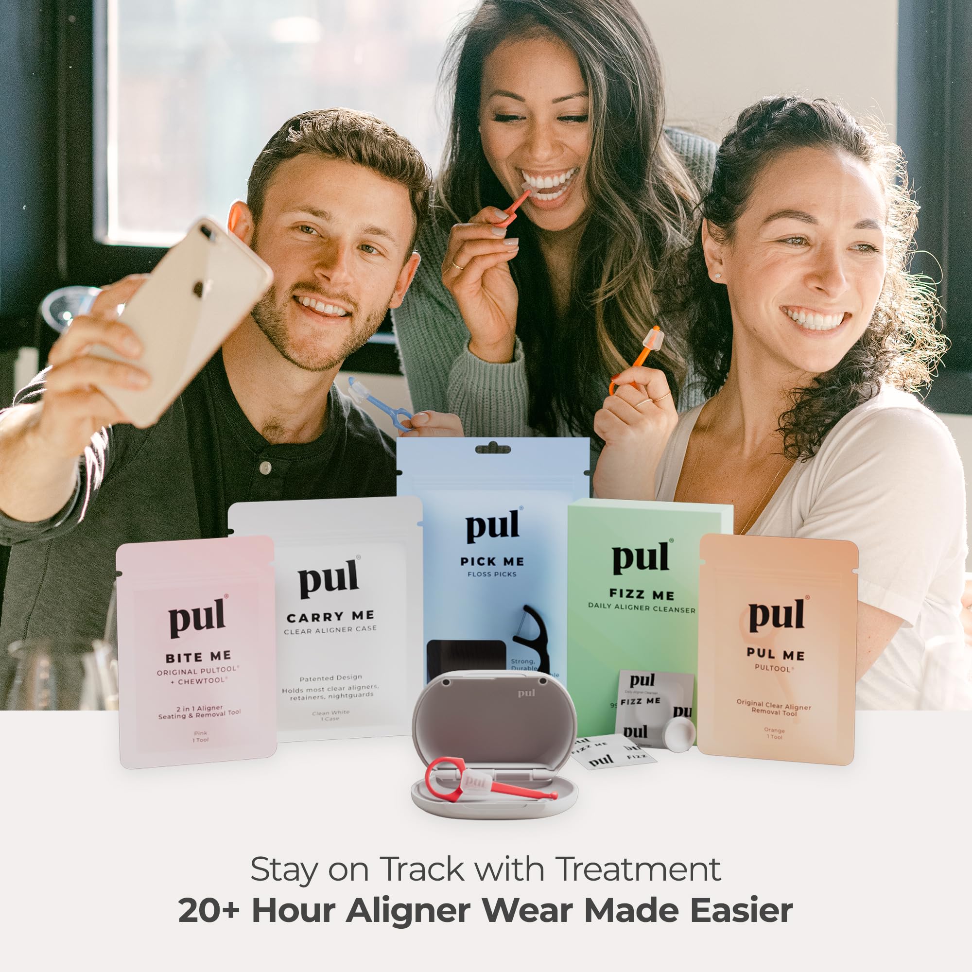 Deep cleaning dental care bundle with mint flossers