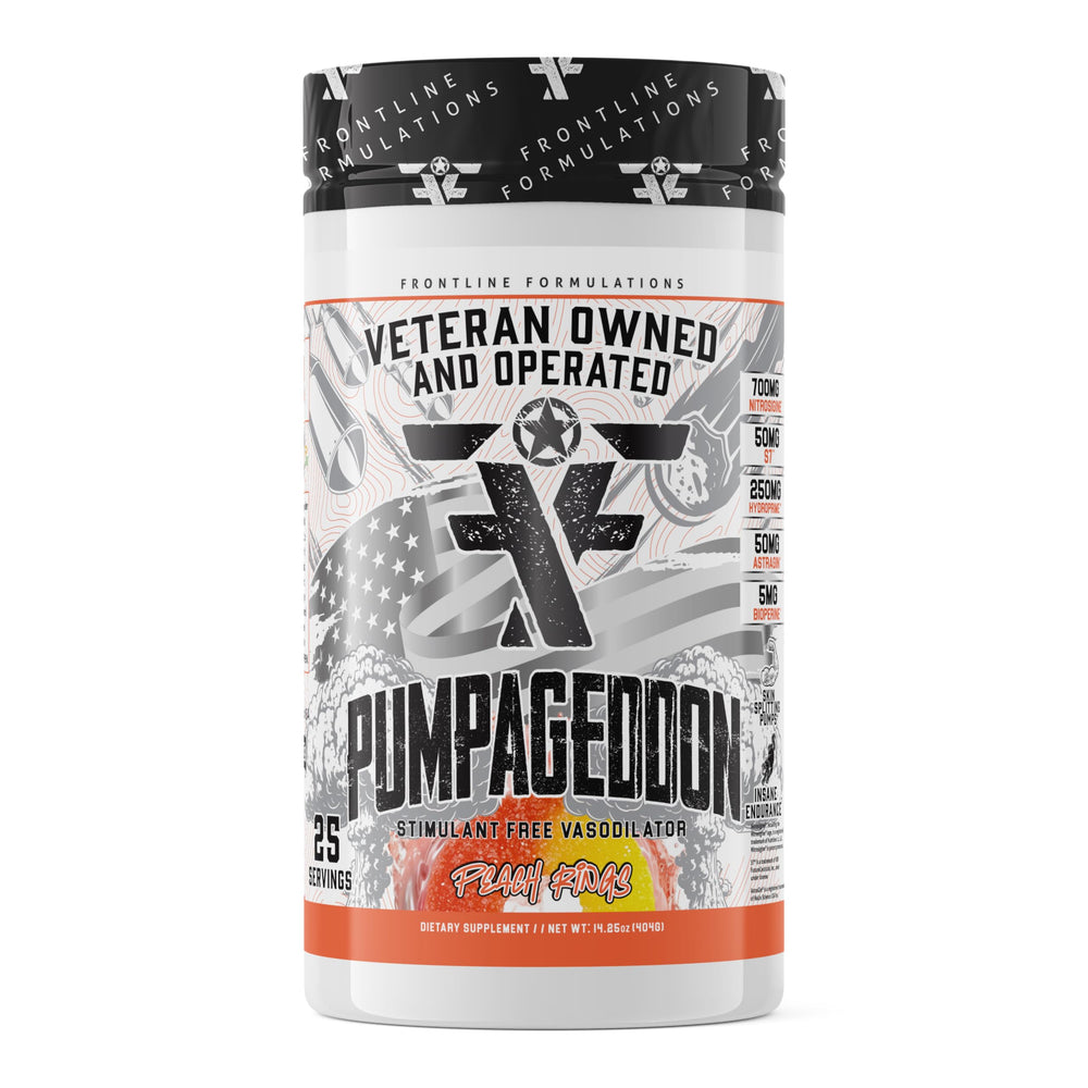 Pumpageddon Peach Rings can front view