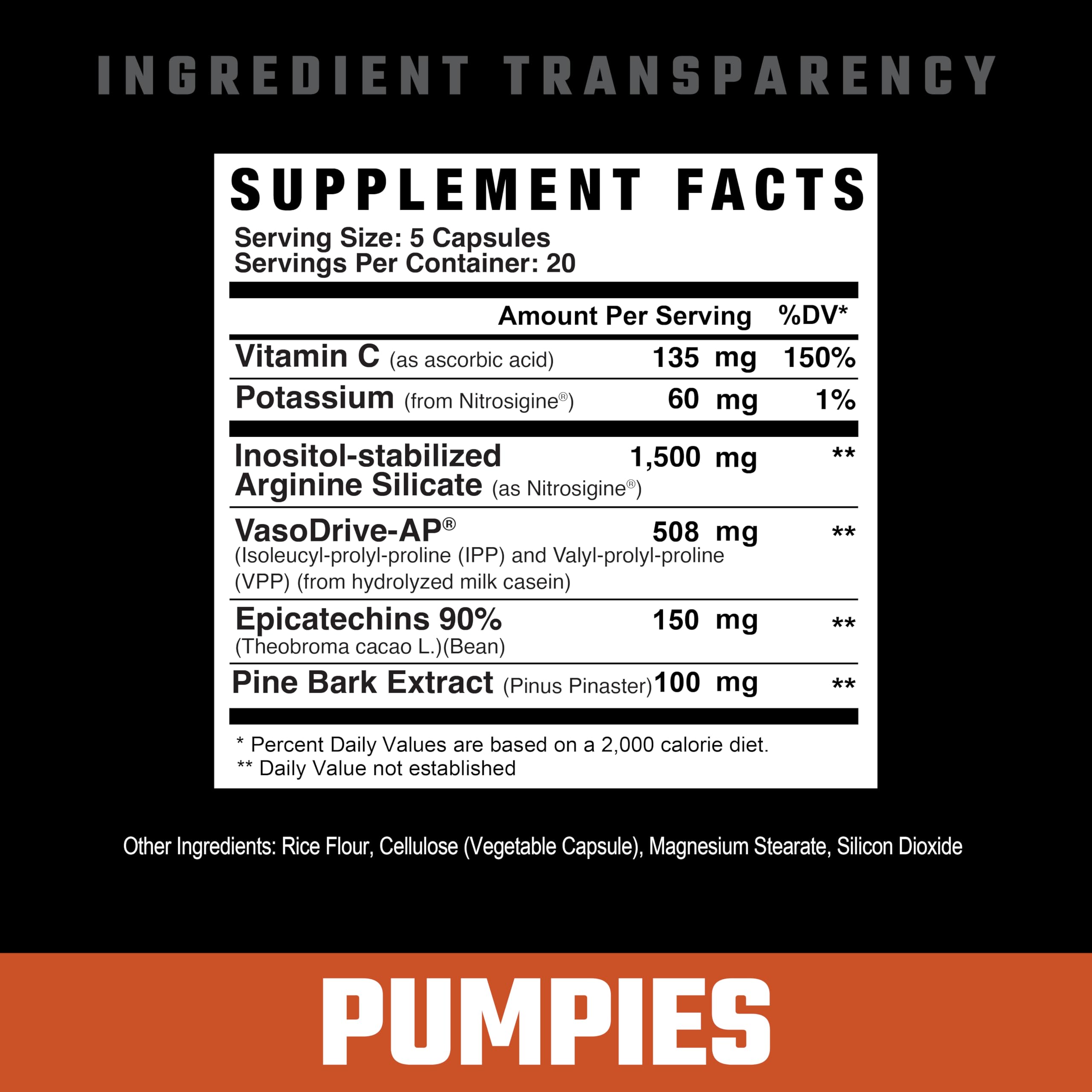 PUMPIES capsules and bottle displayed for workouts