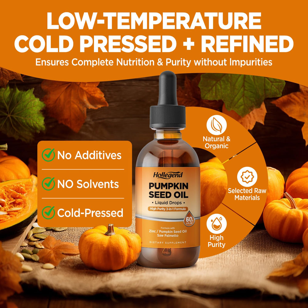 Cold-pressed pumpkin seed oil extraction graphic