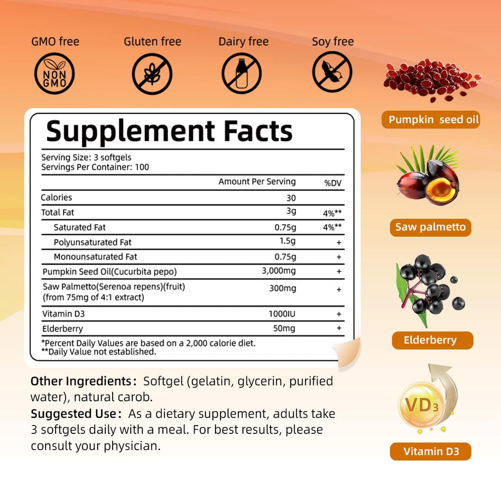 Small 0.57-inch softgel capsule for easy swallowing