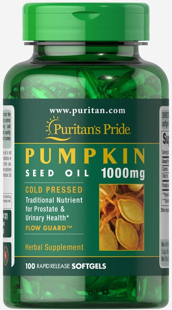 Hero image of Pumpkin Seed Oil Softgels