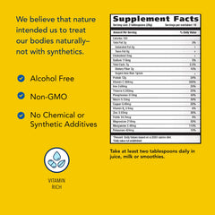 Ingredients: pumpkin seed powder, rice bran, camu camu