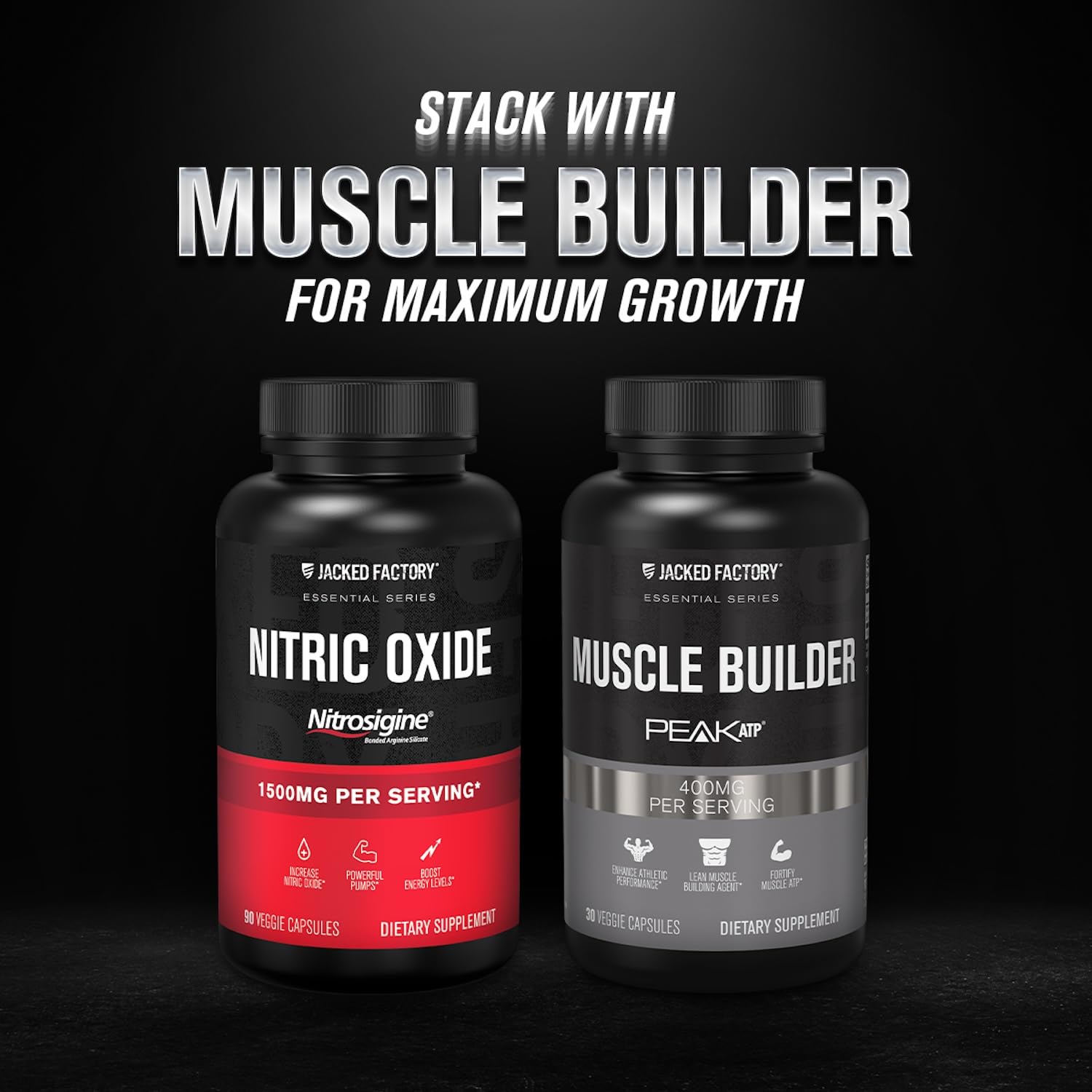 Graphic showing improved pumps and workout performance