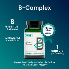 Puori capsule close-up showing smooth texture and size for easy swallowing and quality feel