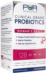 Packaging and bottle of PUR Women's Probiotics