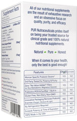Lifestyle image of PUR Women's Probiotics bottle in natural setting