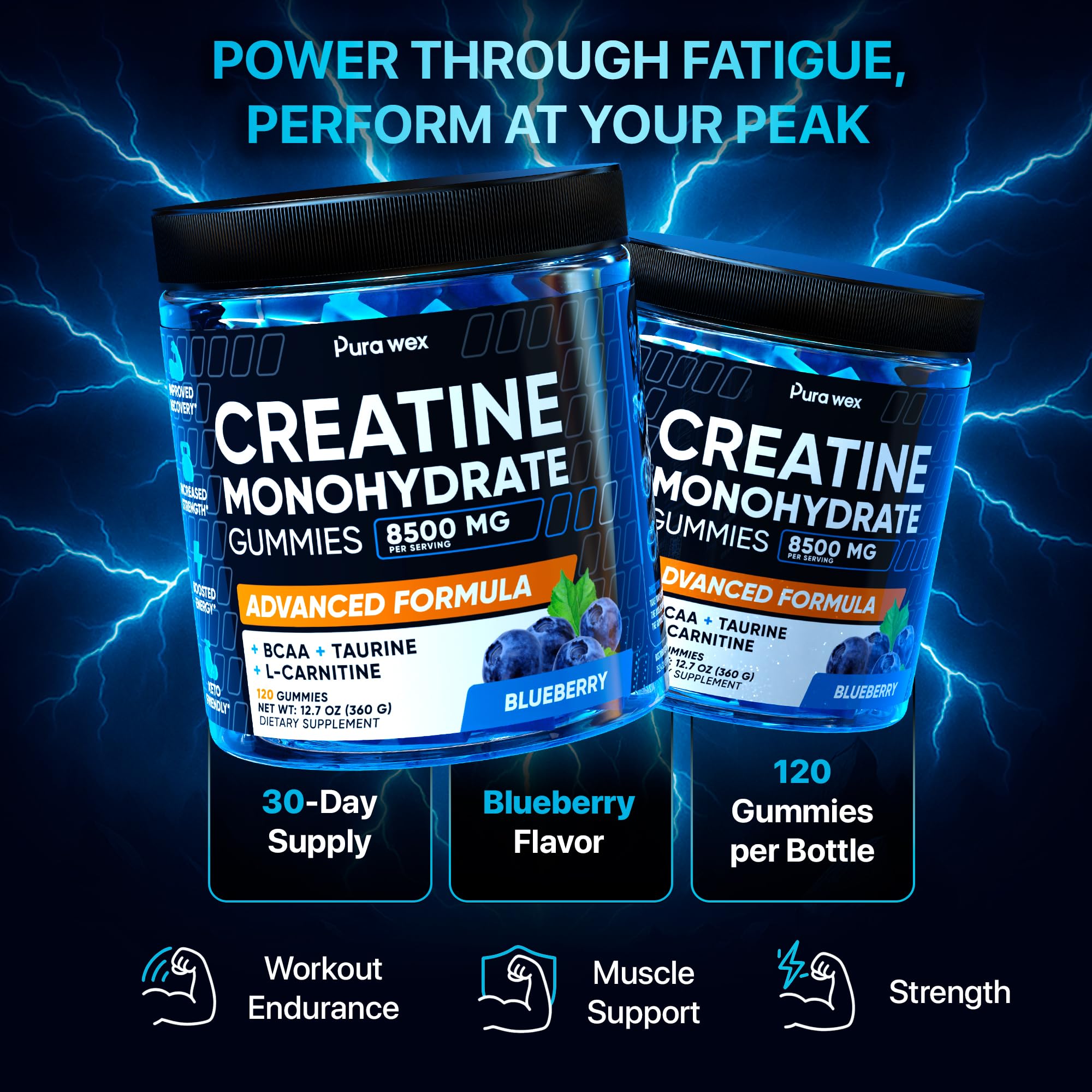 Vegan sugar-free gluten-free non-GMO badges on packaging