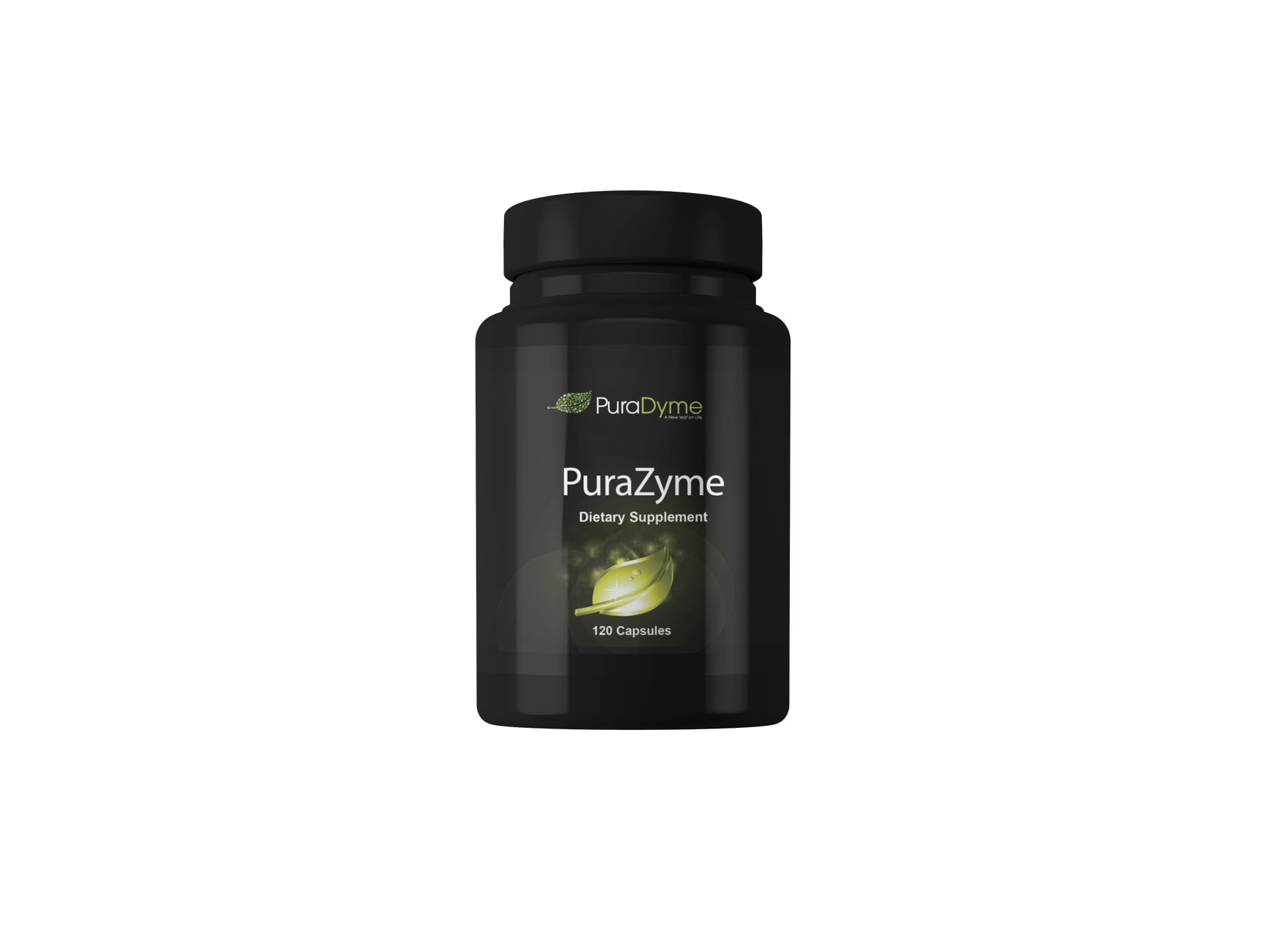PuraZyme bottle with 120 capsules