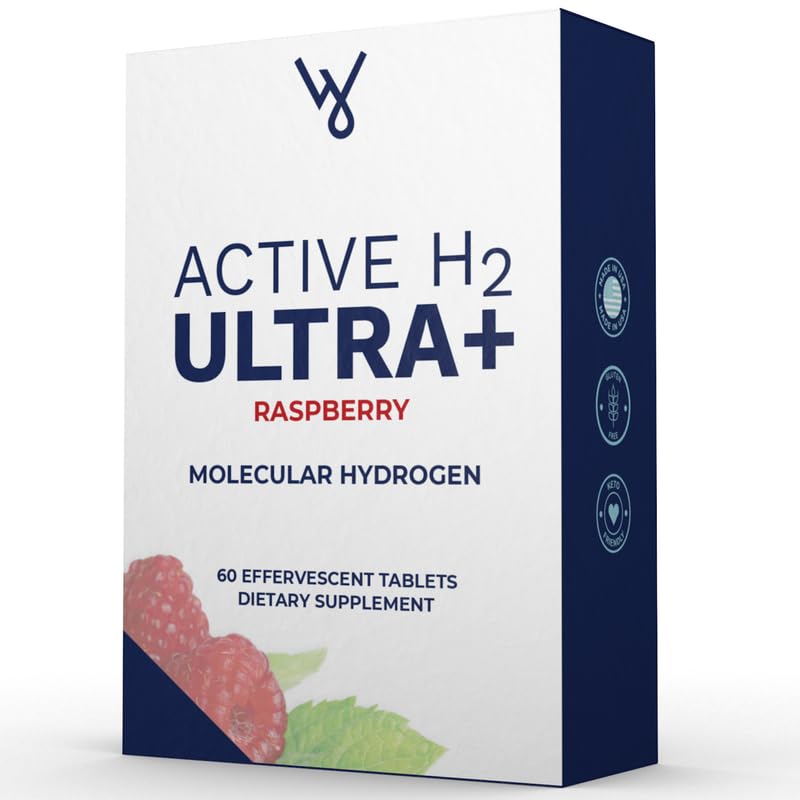 Purative H2 Ultra+ Raspberry hydrogen water tablet packaging