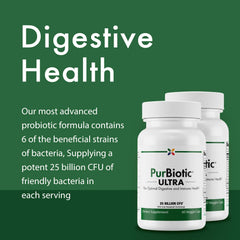 Digestive health illustration representing probiotics