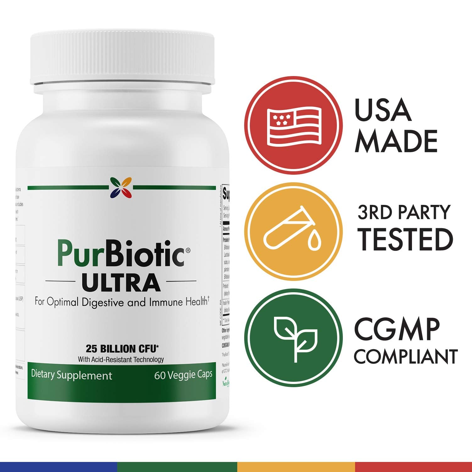 Close-up of PurBiotic ULTRA veggie capsule