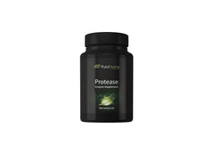 PuraDyme Protease 180 Capsules bottle with label