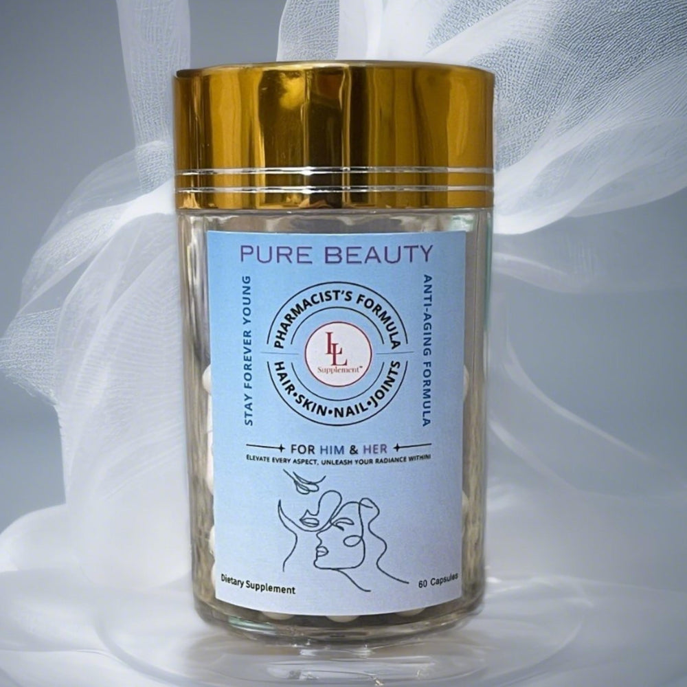 Pure Beauty by LL bottle front view