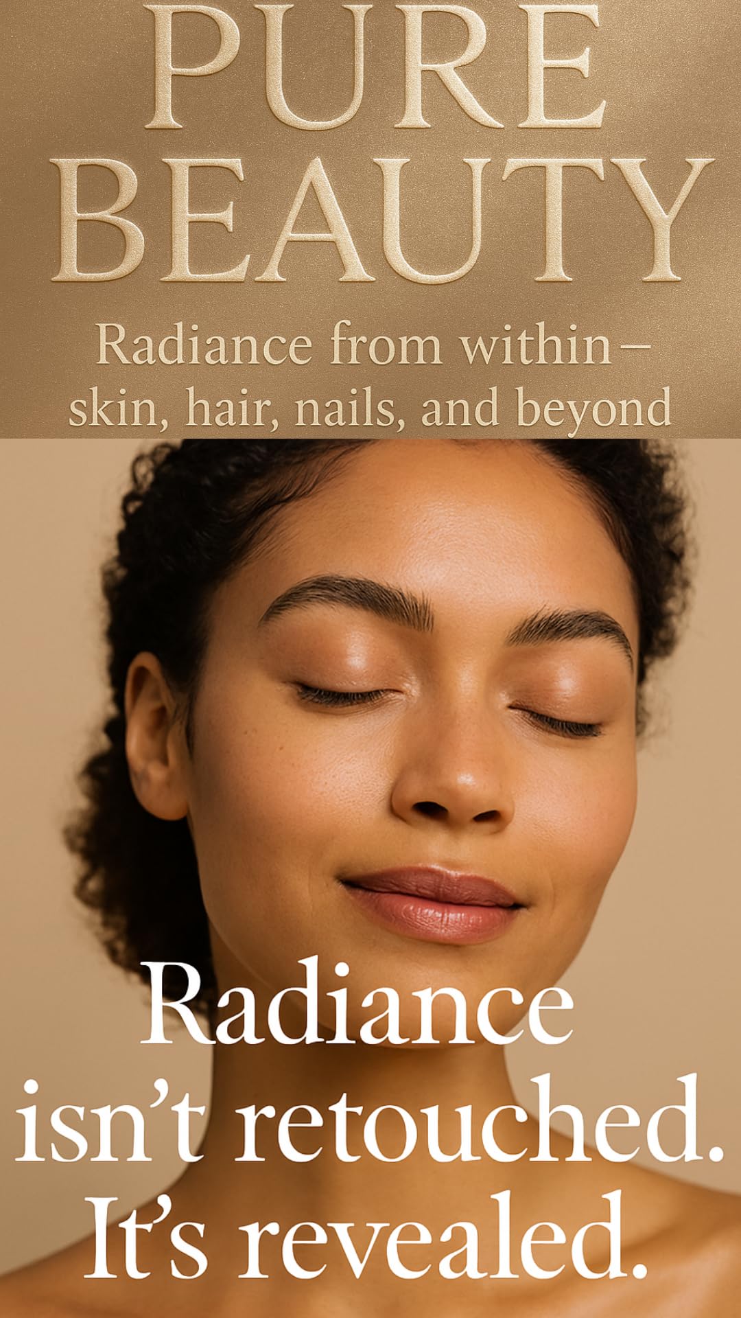 Healthy aging glow imagery