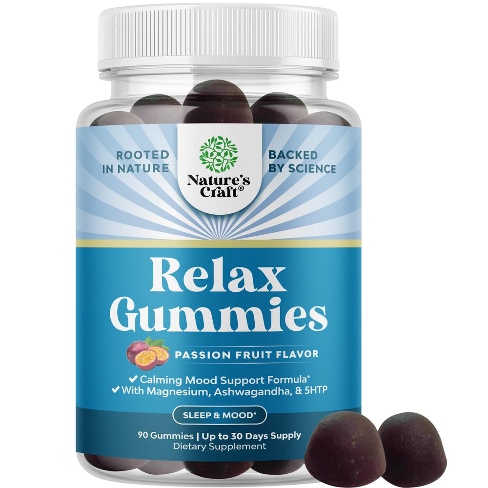 Front view of Pure Calm Magnesium Gummies bottle (90 count)