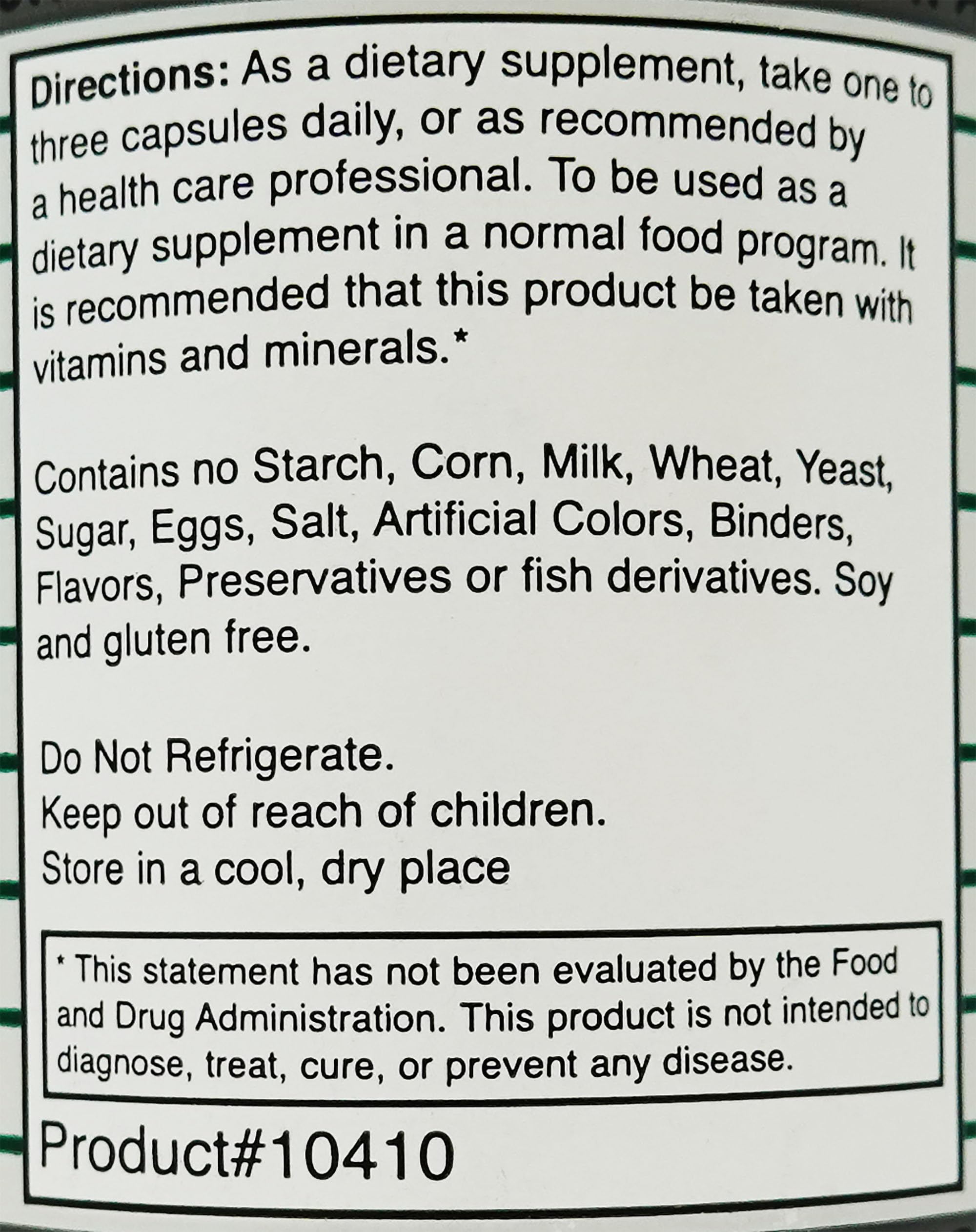 Close-up of Montiff Pure D-Phenyl-Relief 500 mg capsules