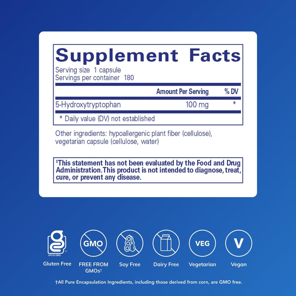 5-HTP sleep regulation concept image