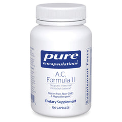 Pure Encapsulations A.C. Formula II bottle label