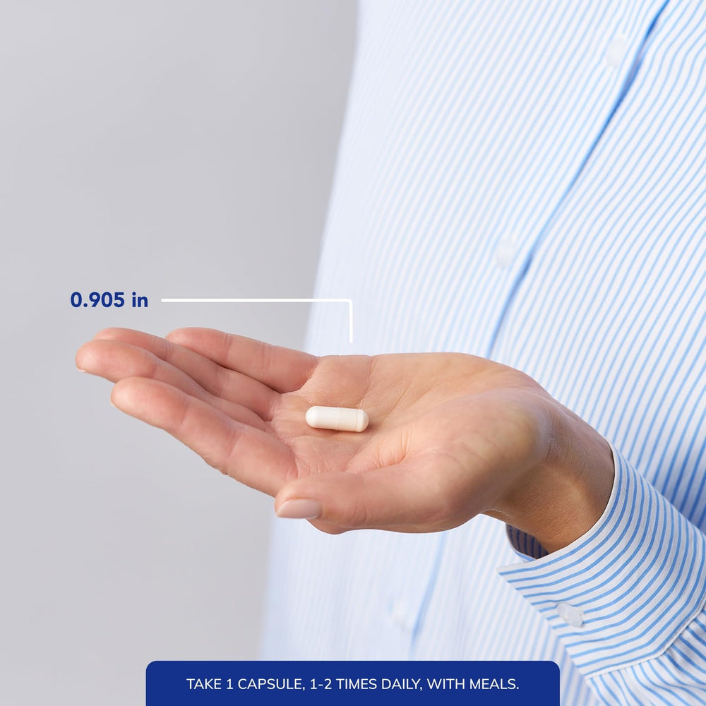 Pure Encapsulations Ascorbyl Palmitate back-label detailing purity testing