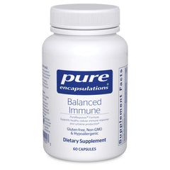 Pure Encapsulations Balanced Immune bottle with 60 capsules
