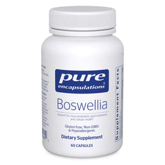 Pure Encapsulations Boswellia bottle with 60 capsules