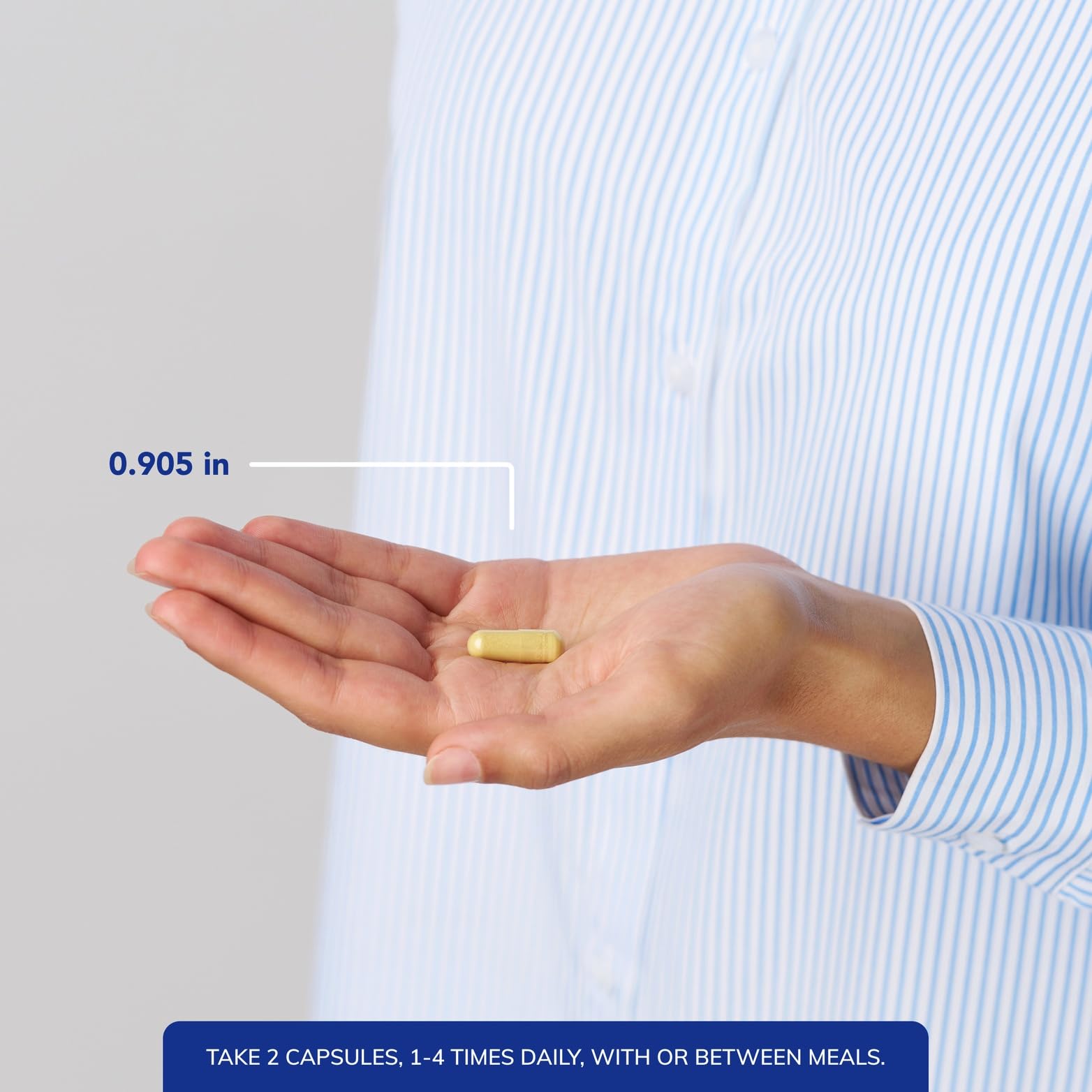 Pure Encapsulations capsule closeup highlighting vegan, corn-free formulation.