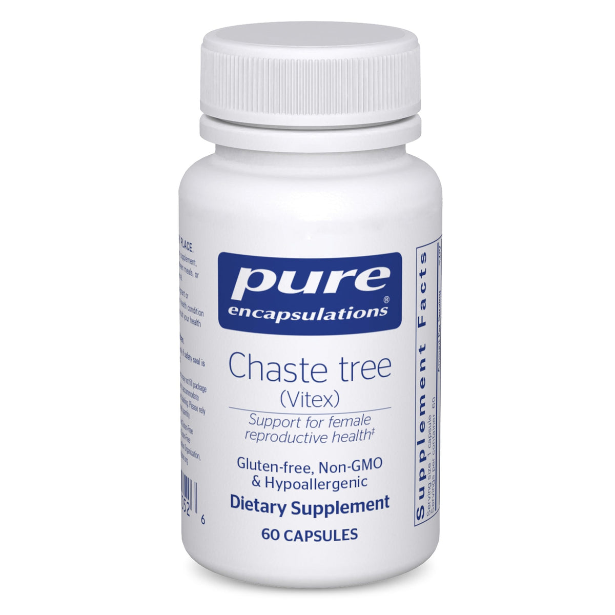 Pure Encapsulations Chaste Tree Vitex 60 capsules bottle