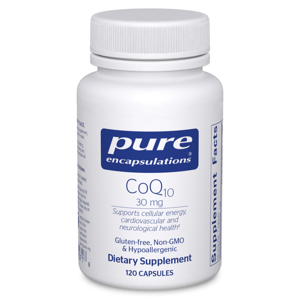 Pure Encapsulations CoQ10 30 mg bottle