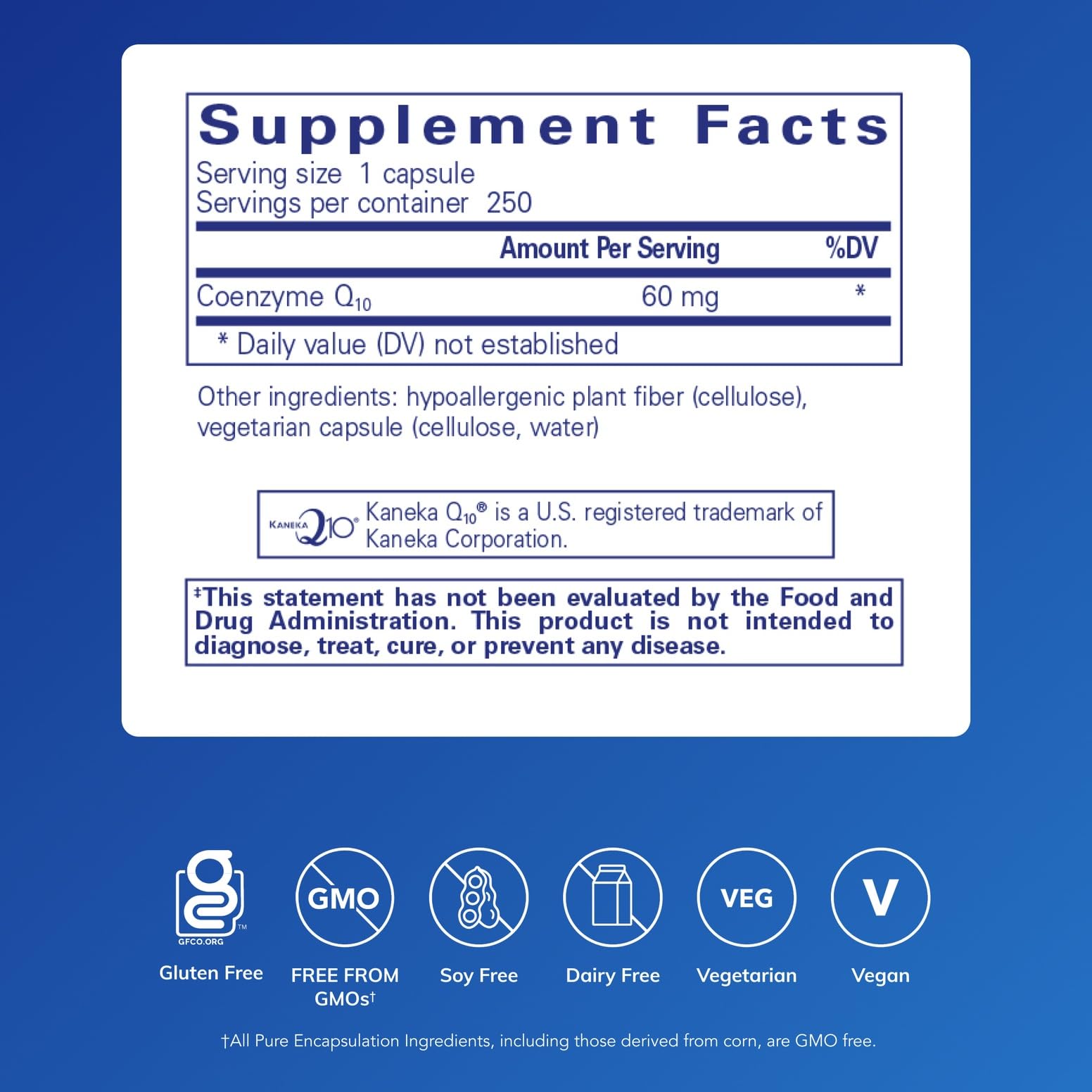 CoQ10 60 mg softgel capsules close-up