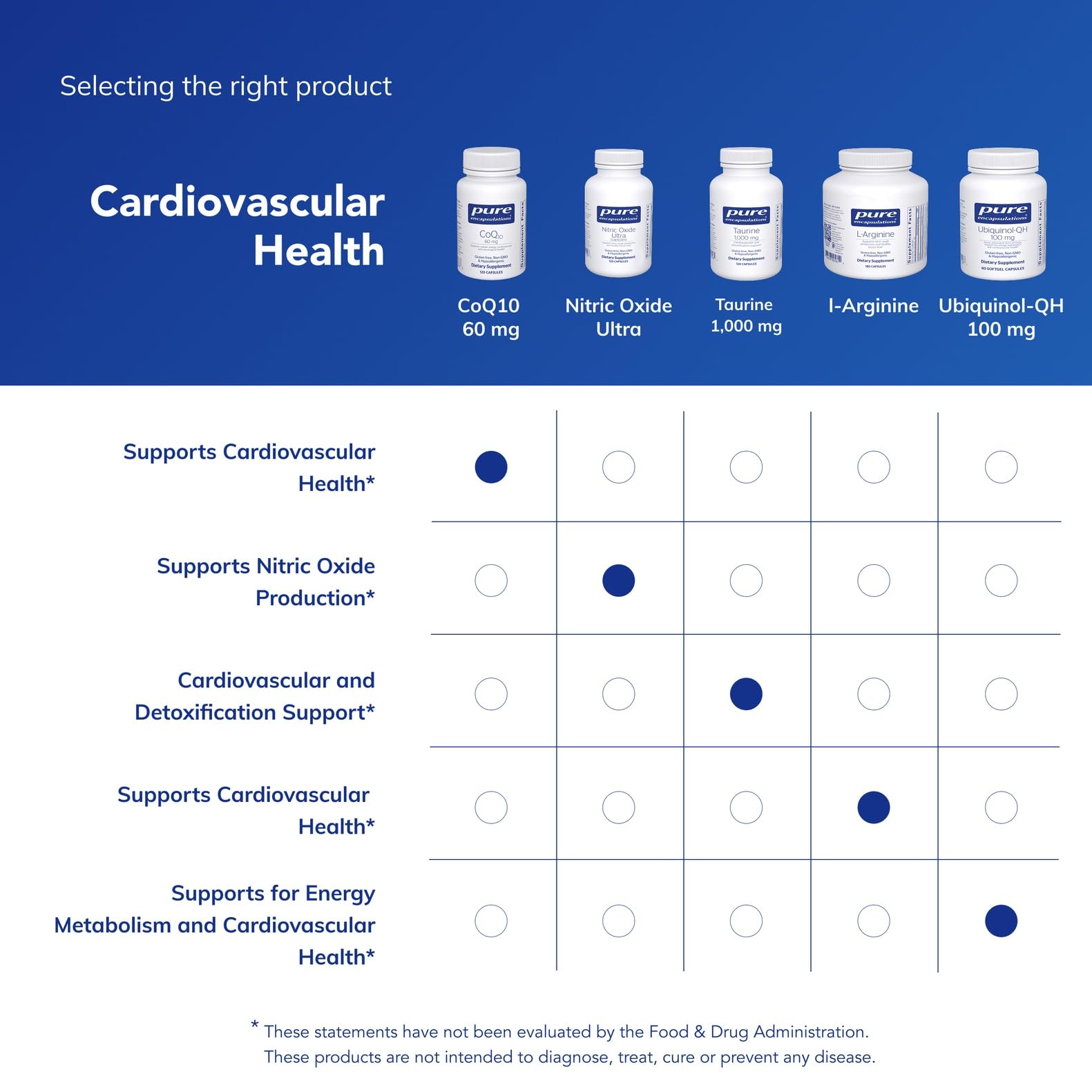 CoQ10 ingredient panel showing premium ingredients