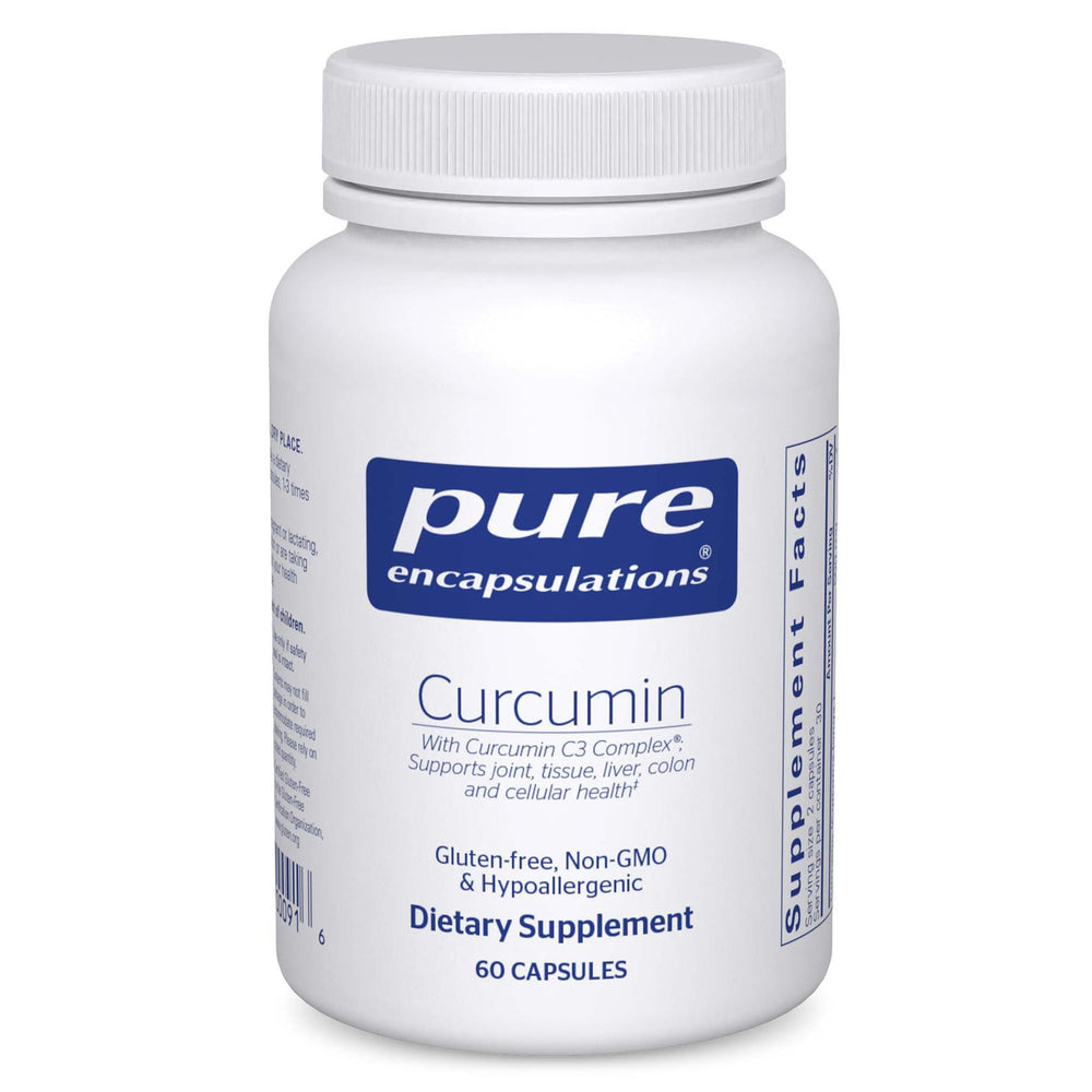 Pure Encapsulations Curcumin 500 mg bottle - front view