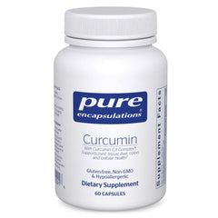 Pure Encapsulations Curcumin 500 mg bottle - front view