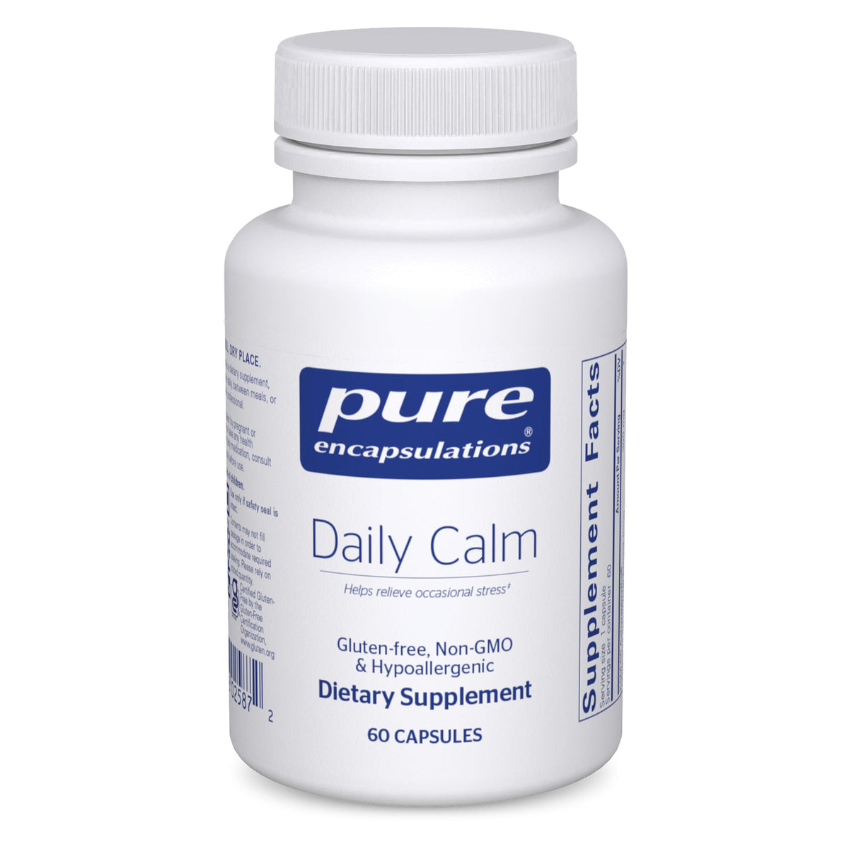 Pure Encapsulations Daily Calm bottle front view